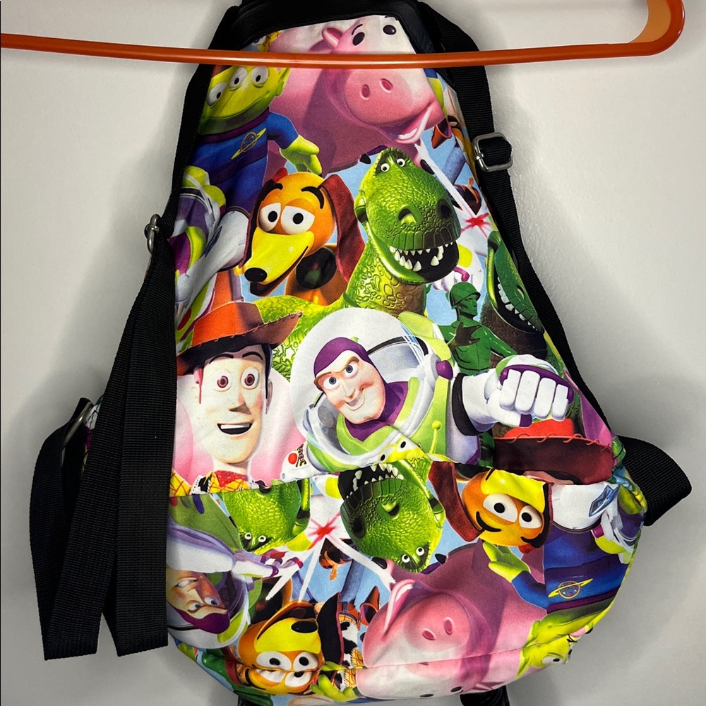 Toy Story drawstring type bag/Backpack / - Picture 4 of 8